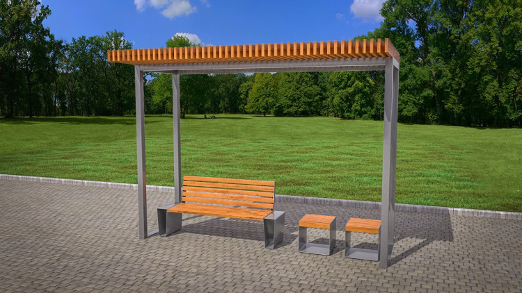 Комплект с перголой К-031 Комплект с перголой К-031