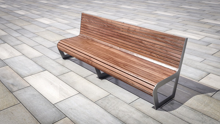 Скамейка "Новая Волна - 2" С-034